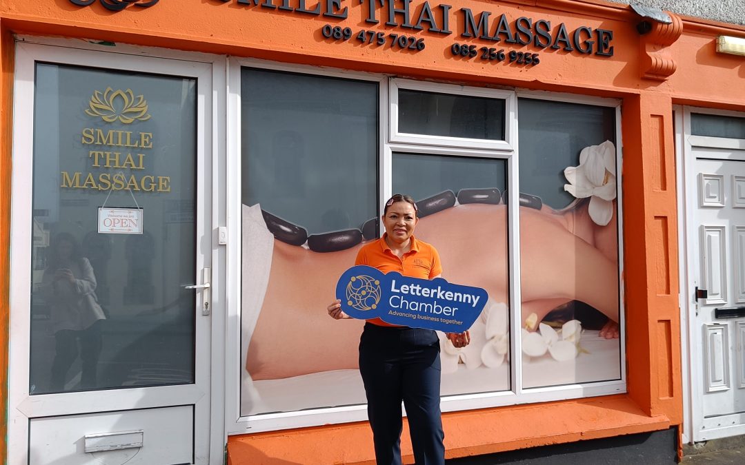 Welcome Smile Thai Massage to Letterkenny Chamber