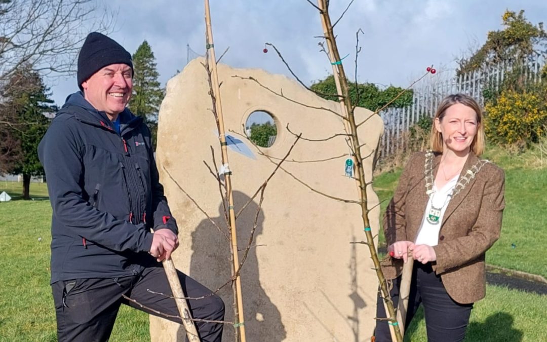 Tree Planting on Sentry Hill – Biodiversity in action